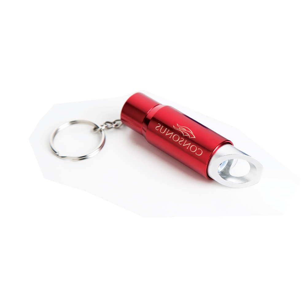 TomaxUSA LED Flashlight with Retractable Bottle Opener